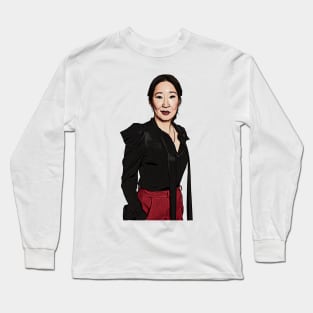 Killing Eve Sandra Cartoonish Long Sleeve T-Shirt